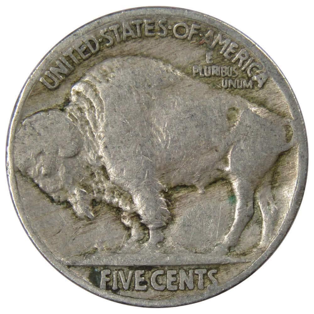 1927 Indian Head Buffalo Nickel 5 Cent Piece G Good 5c US Coin Collectible
