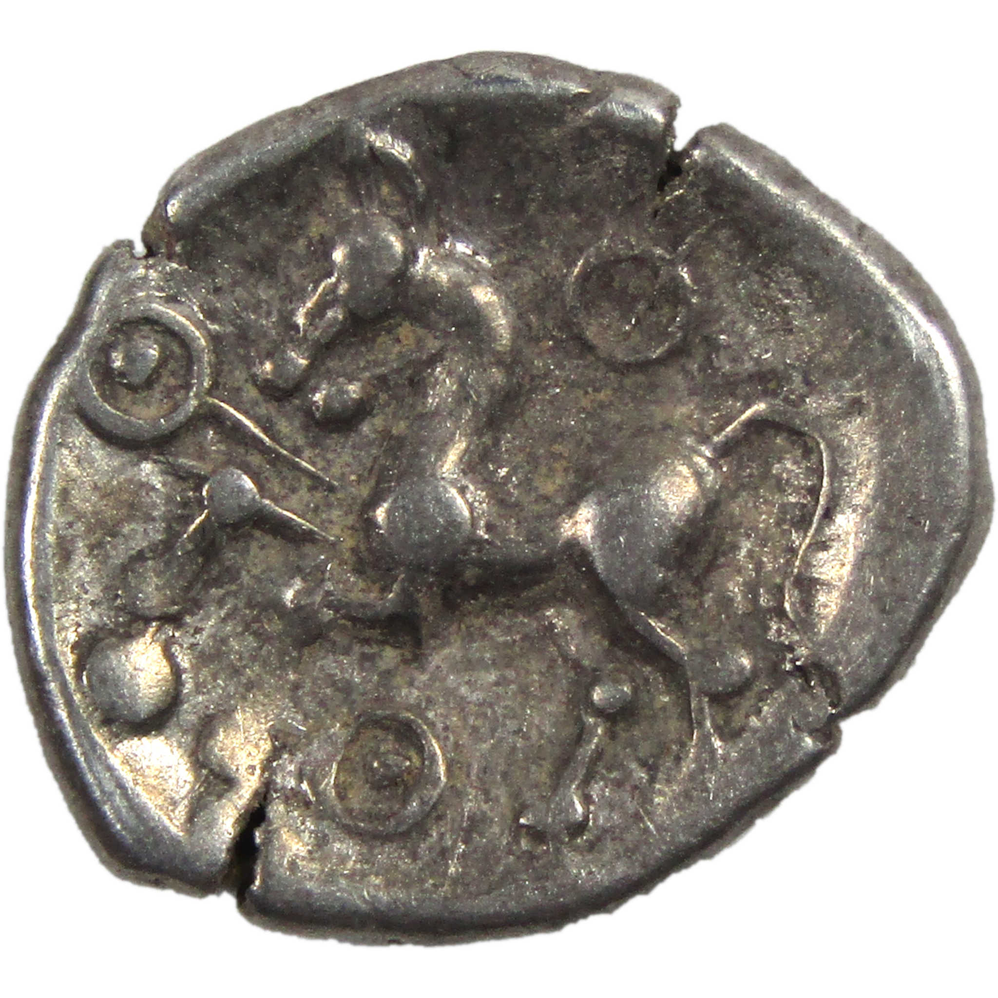 100-50 BC Sequani Quinarius VF Silver Ancient Gaulish Coin SKU:I5969