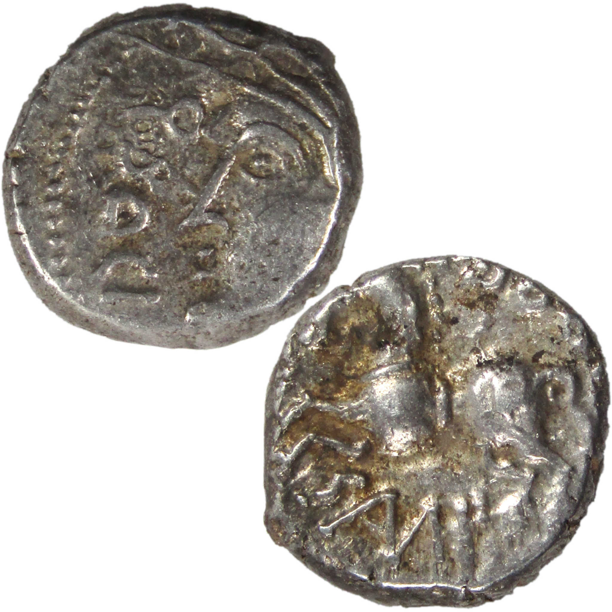 100-50 BC Sequani Quinarius VF Silver Ancient Gaulish Coin SKU:I5959