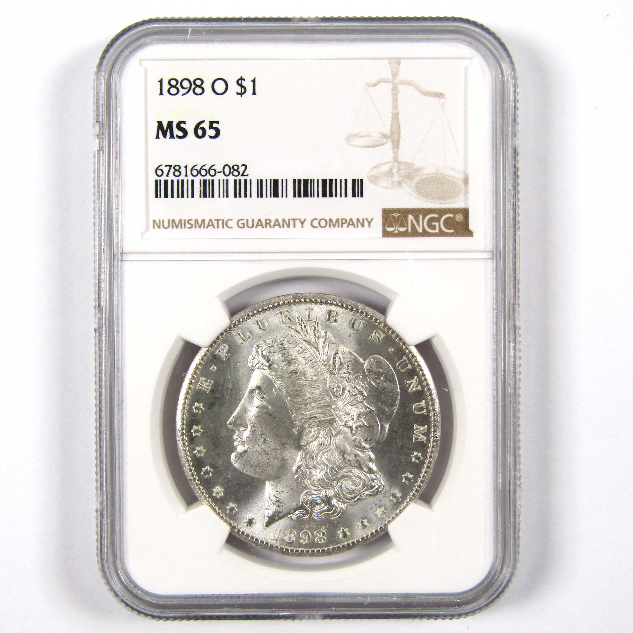 1898 O Morgan Dollar MS 65 NGC 90% Silver Uncirculated Coin SKU:I6141 - Morgan coin - Morgan silver dollar - Morgan silver dollar for sale - Profile Coins &amp; Collectibles