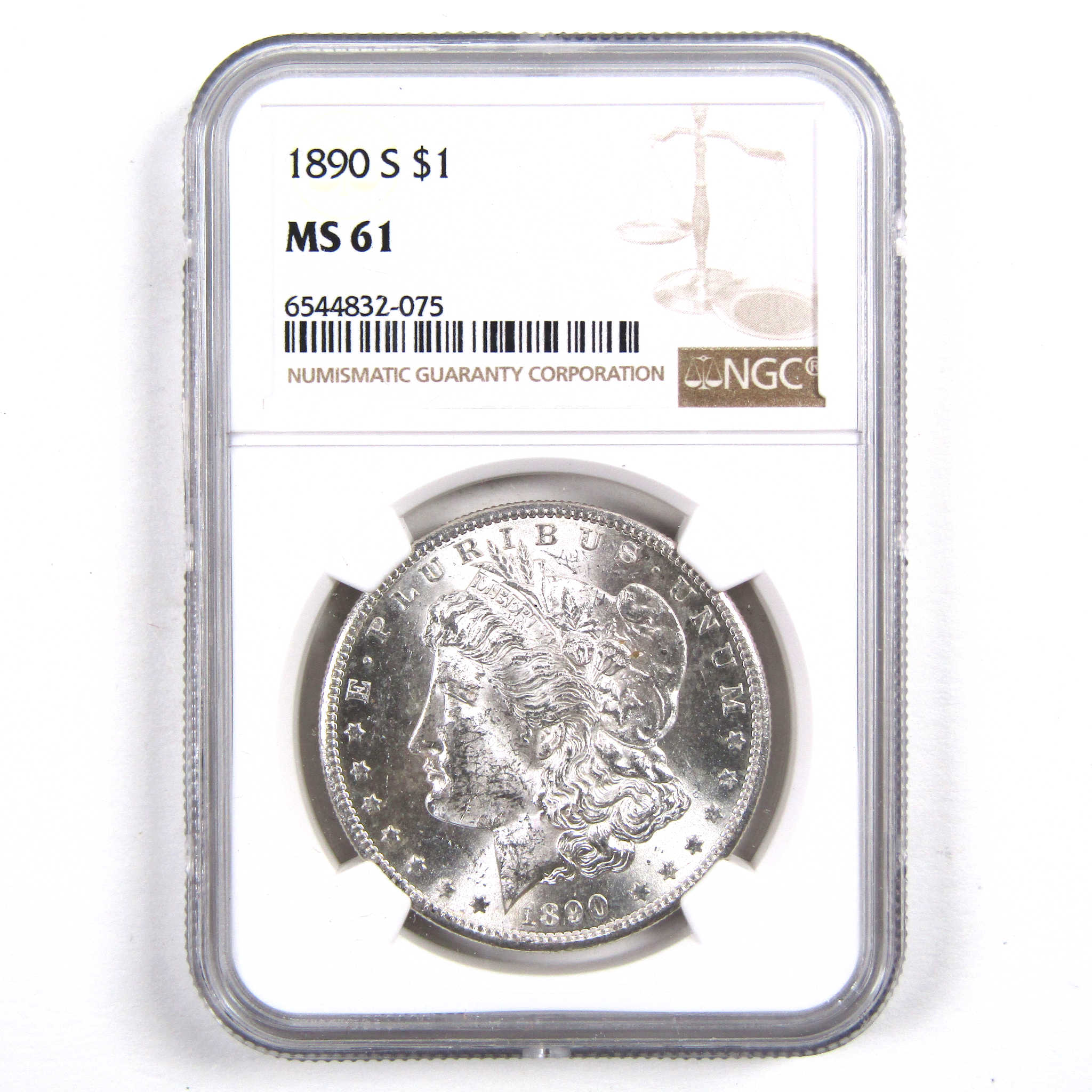 1890 S Morgan Dollar MS 61 NGC 90% Silver Uncirculated SKU:I3114 - Morgan coin - Morgan silver dollar - Morgan silver dollar for sale - Profile Coins &amp; Collectibles