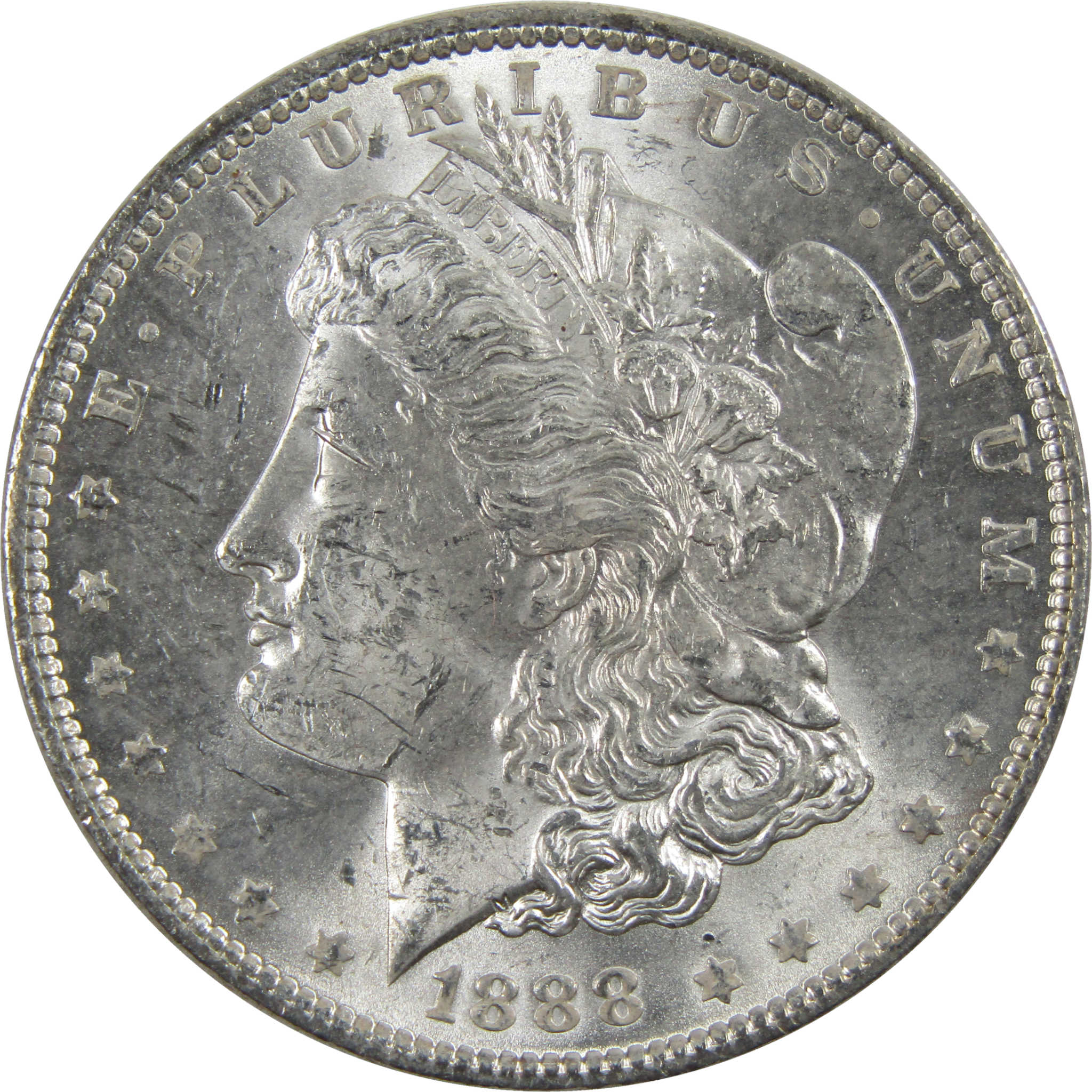 1888 Morgan Dollar BU Uncirculated 90% Silver $1 Coin SKU:I6034 - Morgan coin - Morgan silver dollar - Morgan silver dollar for sale - Profile Coins &amp; Collectibles