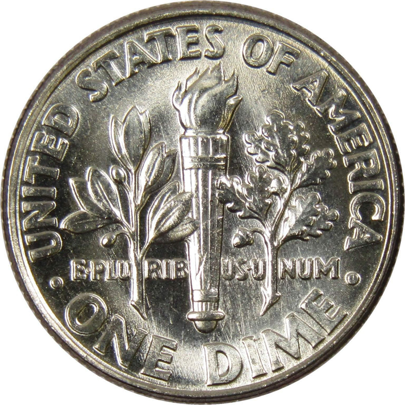 1993 D Roosevelt Dime BU Uncirculated Mint State 10c US Coin Collectible - Roosevelt coin - Profile Coins &amp; Collectibles