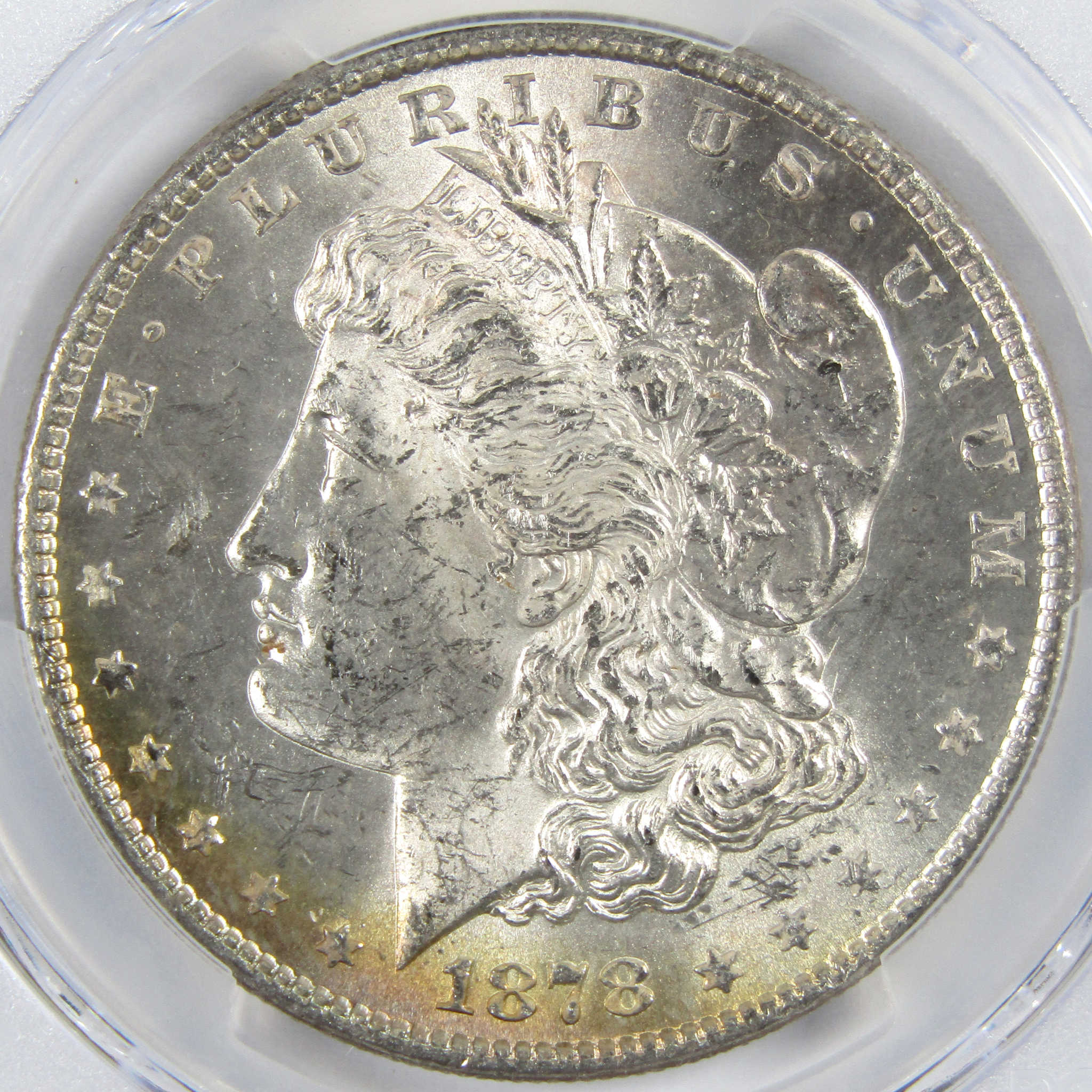 1878 8TF Morgan Dollar MS 63 PCGS 90% Silver $1 Uncirculated SKU:I5904 - Morgan coin - Morgan silver dollar - Morgan silver dollar for sale - Profile Coins &amp; Collectibles