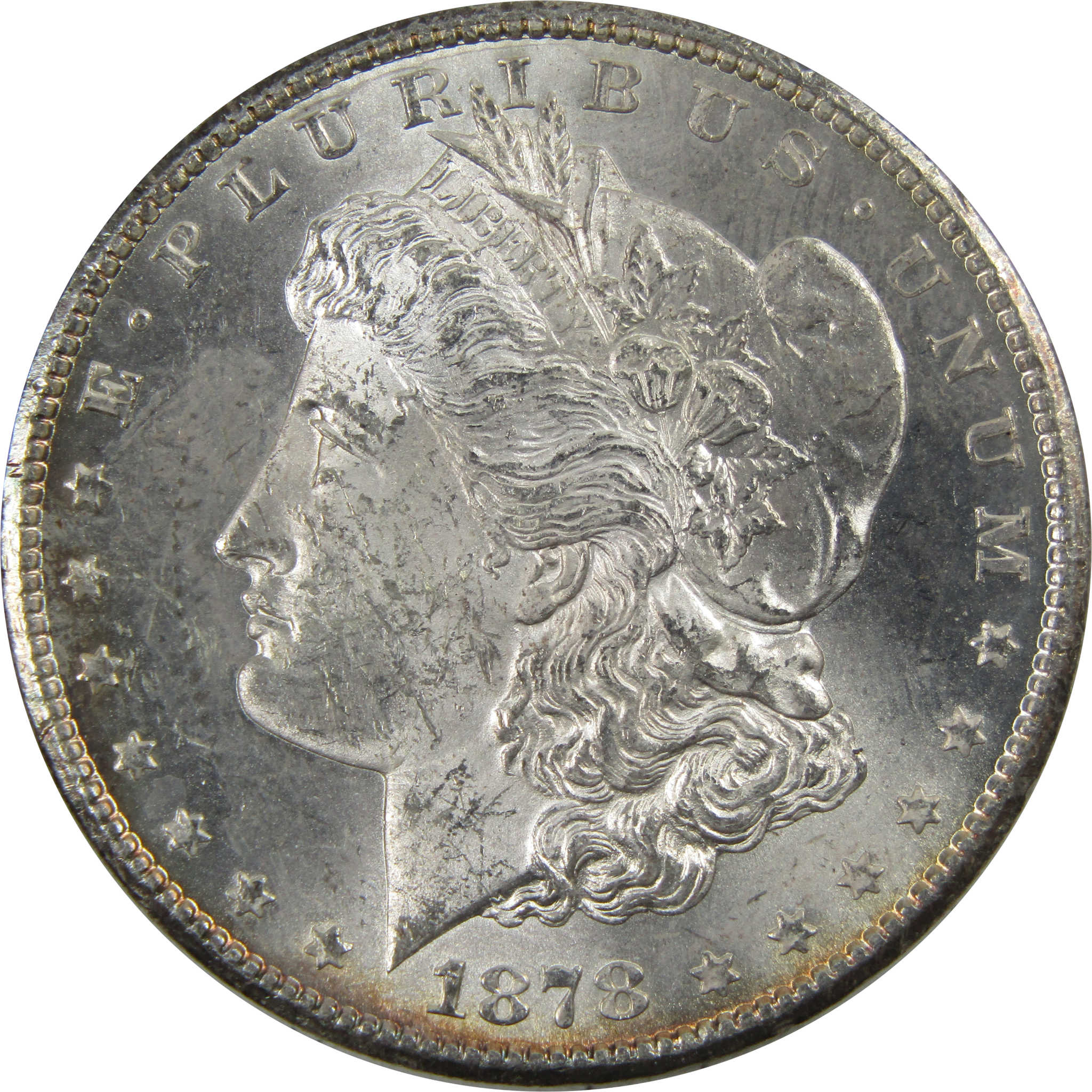 1878 CC Morgan Dollar BU Uncirculated 90% Silver $1 Coin SKU:I4815 - Morgan coin - Morgan silver dollar - Morgan silver dollar for sale - Profile Coins &amp; Collectibles