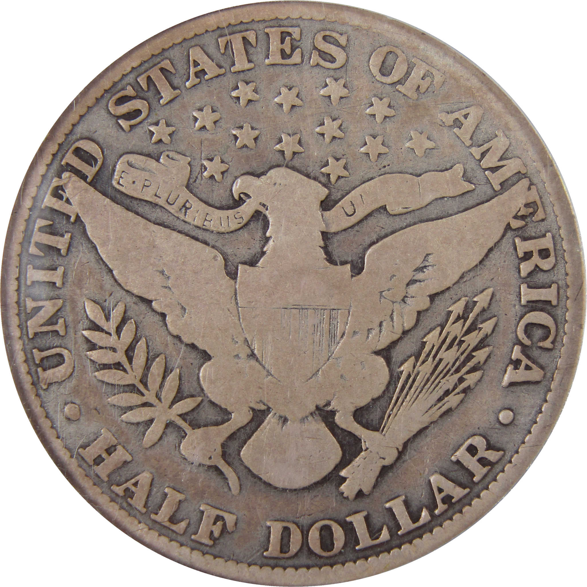 1914 Barber Half Dollar VG 8 PCGS 90% Silver 50c US Type Coin SKU:I535