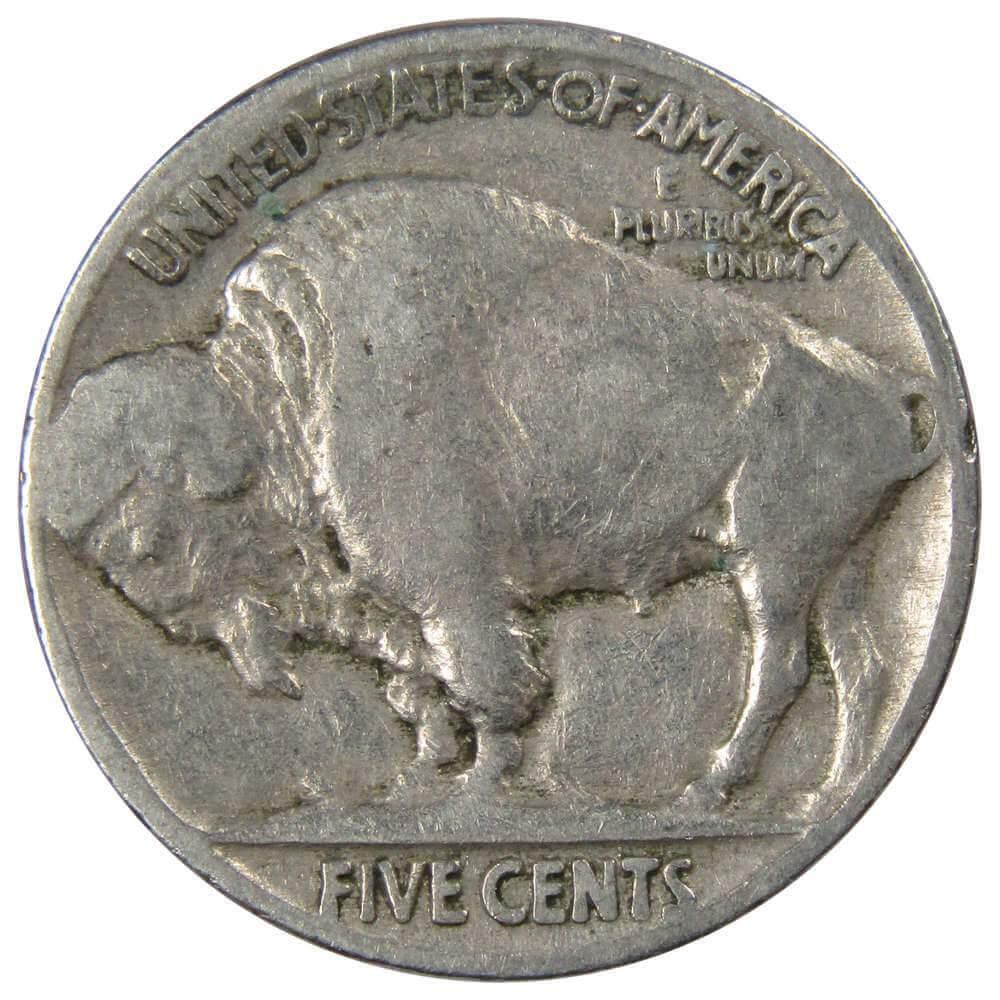 1928 Indian Head Buffalo Nickel 5 Cent Piece VG Very Good 5c US Coin Collectible