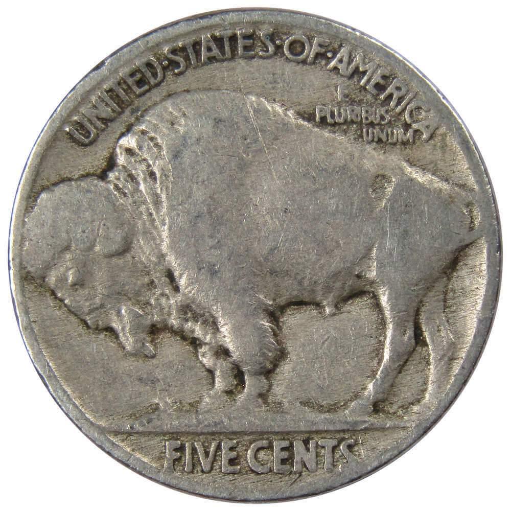 1929 Indian Head Buffalo Nickel 5 Cent Piece AG About Good 5c US Coin