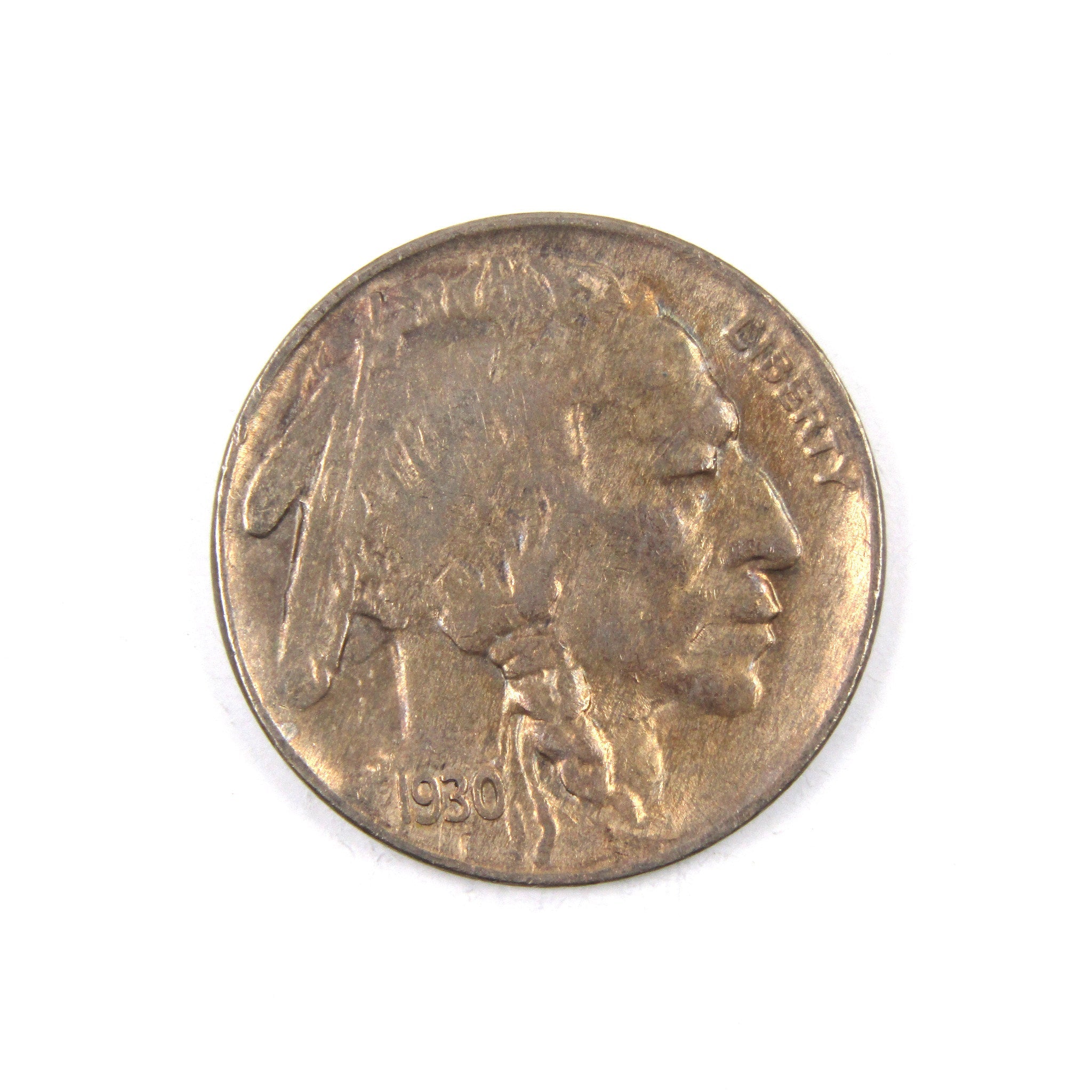 1930 S Indian Head Buffalo Nickel AU About Uncirculated SKU:CPC1717