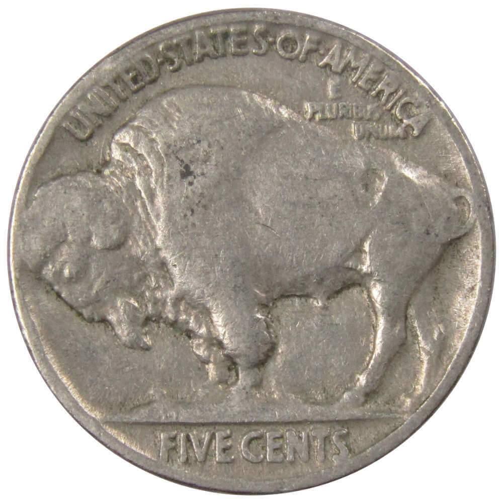 1930 Indian Head Buffalo Nickel 5 Cent Piece F Fine 5c US Coin Collectible