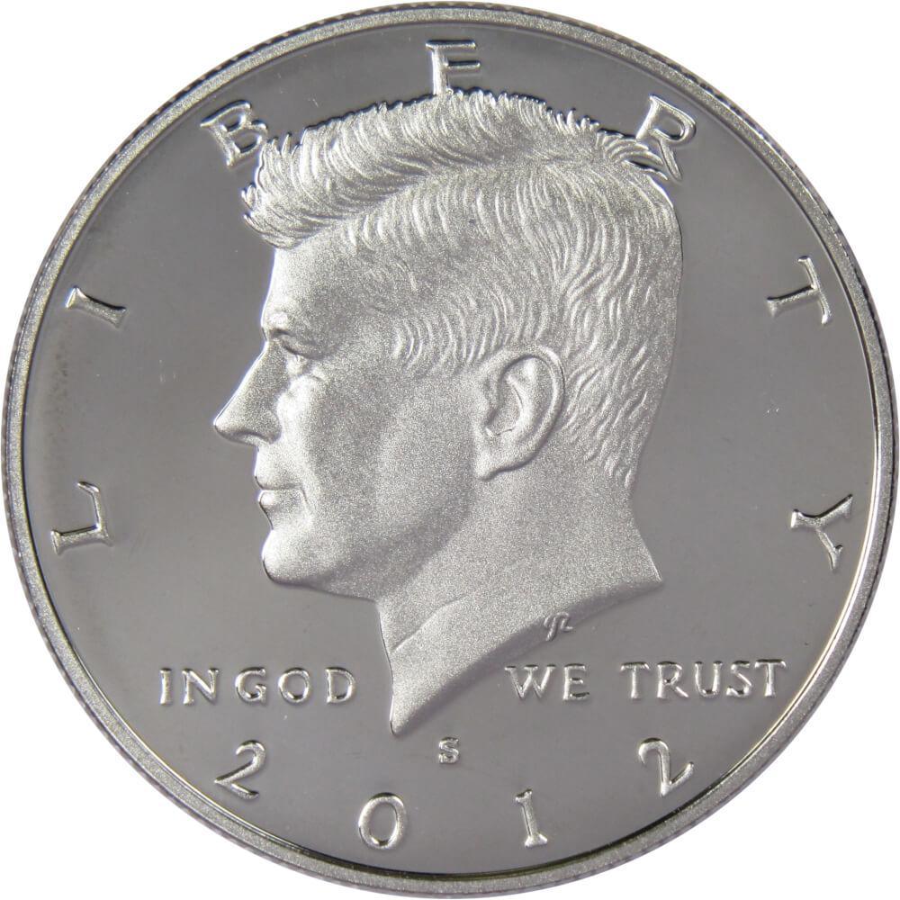 2012 S Kennedy Half Dollar Choice Proof Clad 50c US Coin Collectible