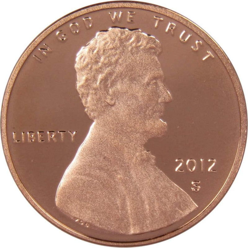 2012 S Lincoln Shield Cent Choice Proof Penny 1c Coin Collectible - Lincoln Cent - Profile Coins &amp; Collectibles