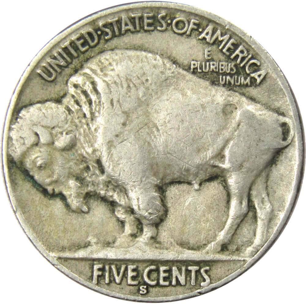 1931 S Indian Head Buffalo Nickel 5 Cent Piece VF Very Fine 5c US Coin