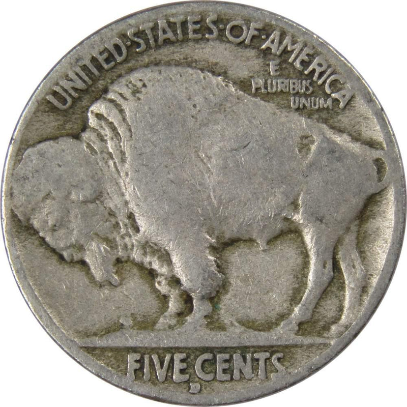 1934 D Indian Head Buffalo Nickel 5 Cent Piece VG Very Good 5c US Coin - Buffalo Nickels - Indian Head Nickel - Profile Coins &amp; Collectibles