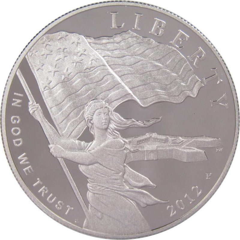 Star-Spangled Banner Commemorative 2012 P 90% Silver Dollar Proof $1 Coin - US Commemorative Coins - Profile Coins &amp; Collectibles