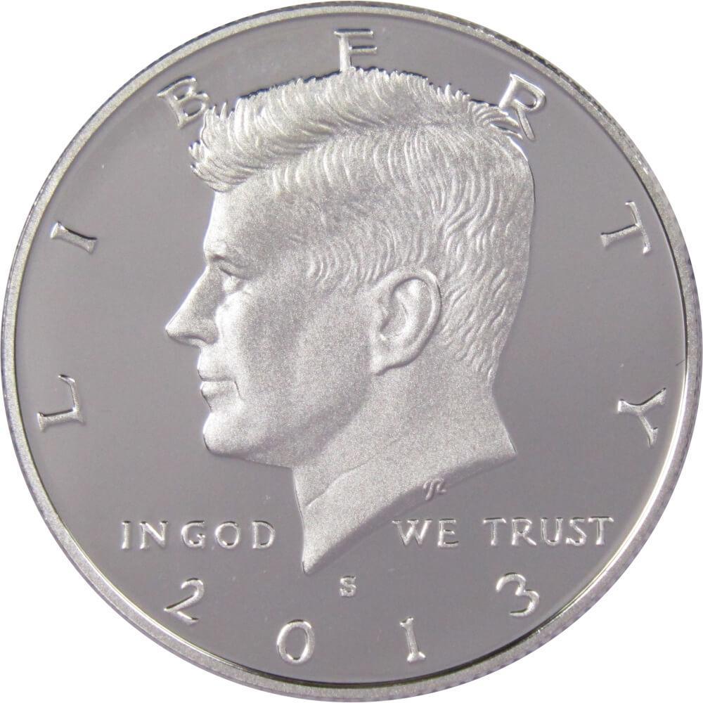 2013 S Kennedy Half Dollar Choice Proof 90% Silver 50c US Coin Collectible