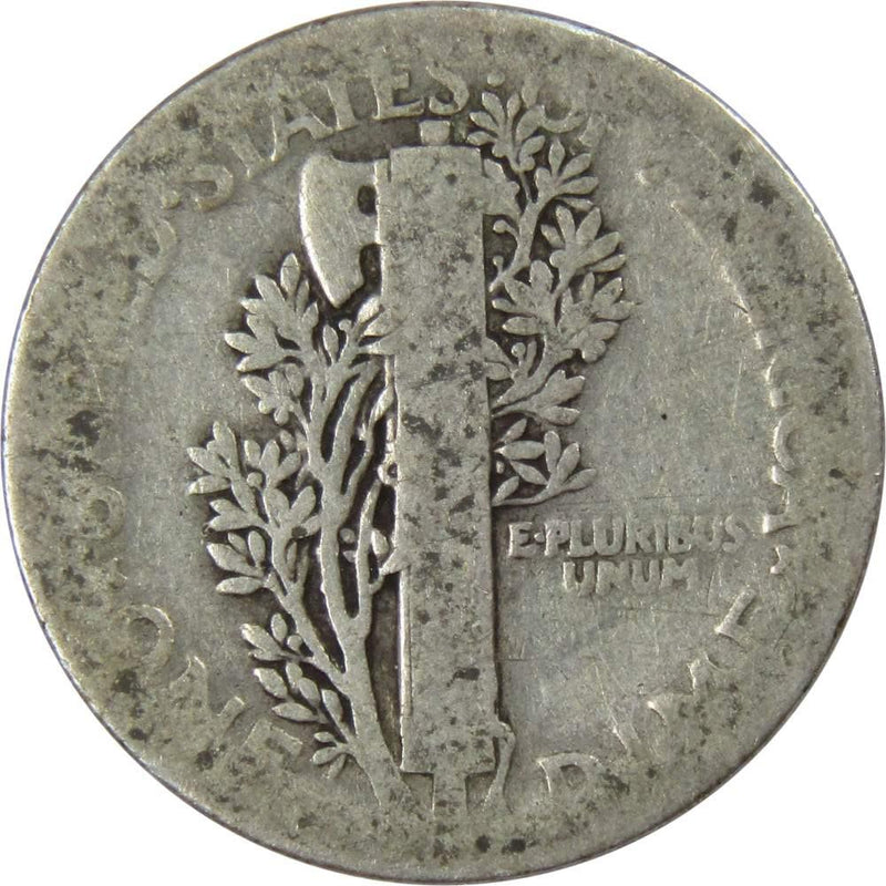 1917 Mercury Dime 90% Silver 10c US Coin Collectible - Mercury Dimes - Winged Liberty Dime - Profile Coins &amp; Collectibles
