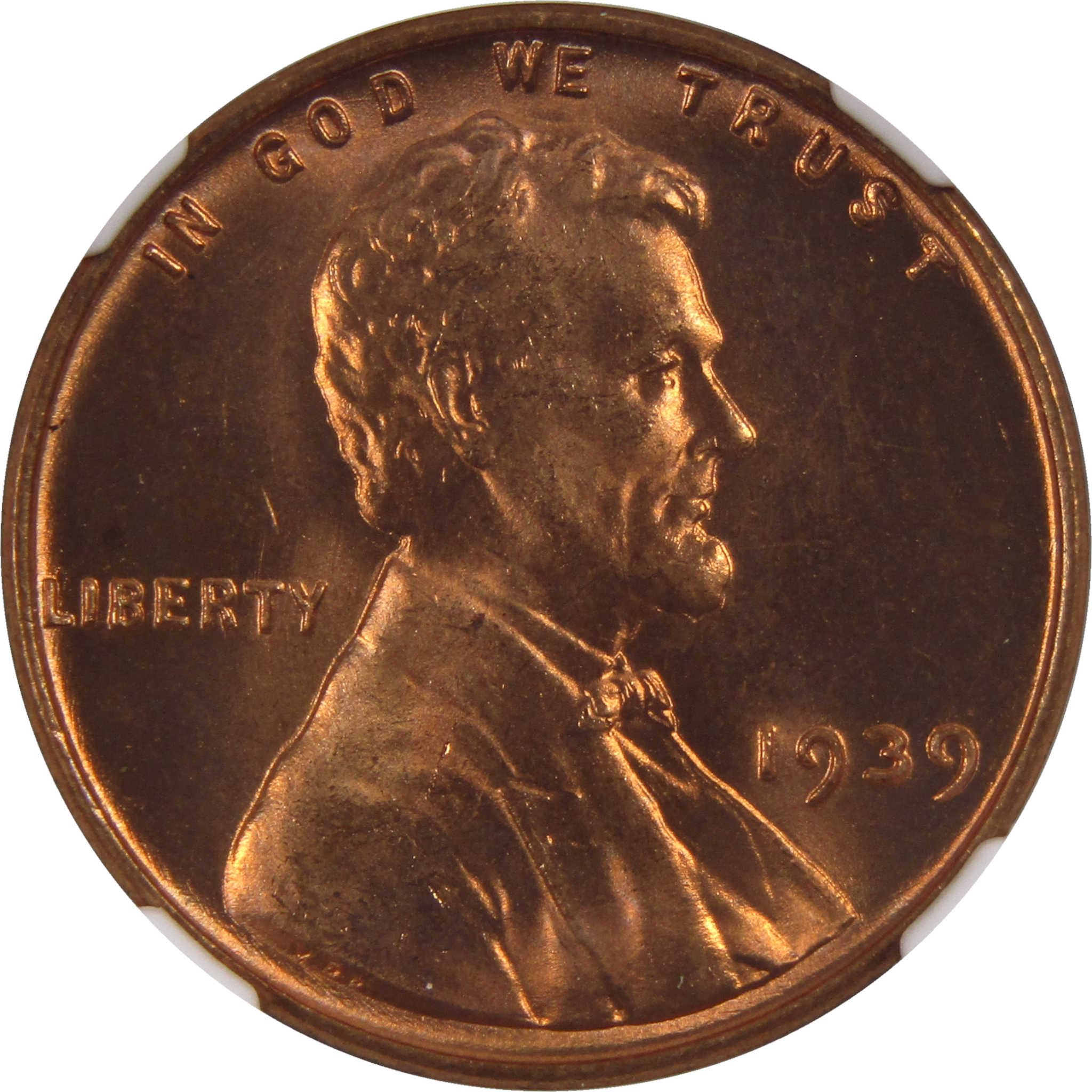 1939 Lincoln Wheat Cent MS 67 RD NGC Penny 1c Uncirculated SKU:I3141