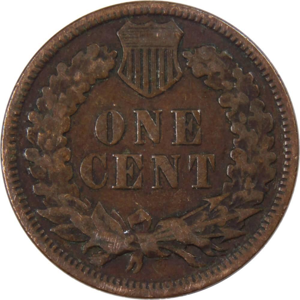 1893 Indian Head Cent Bronze Penny 1c Coin Collectible