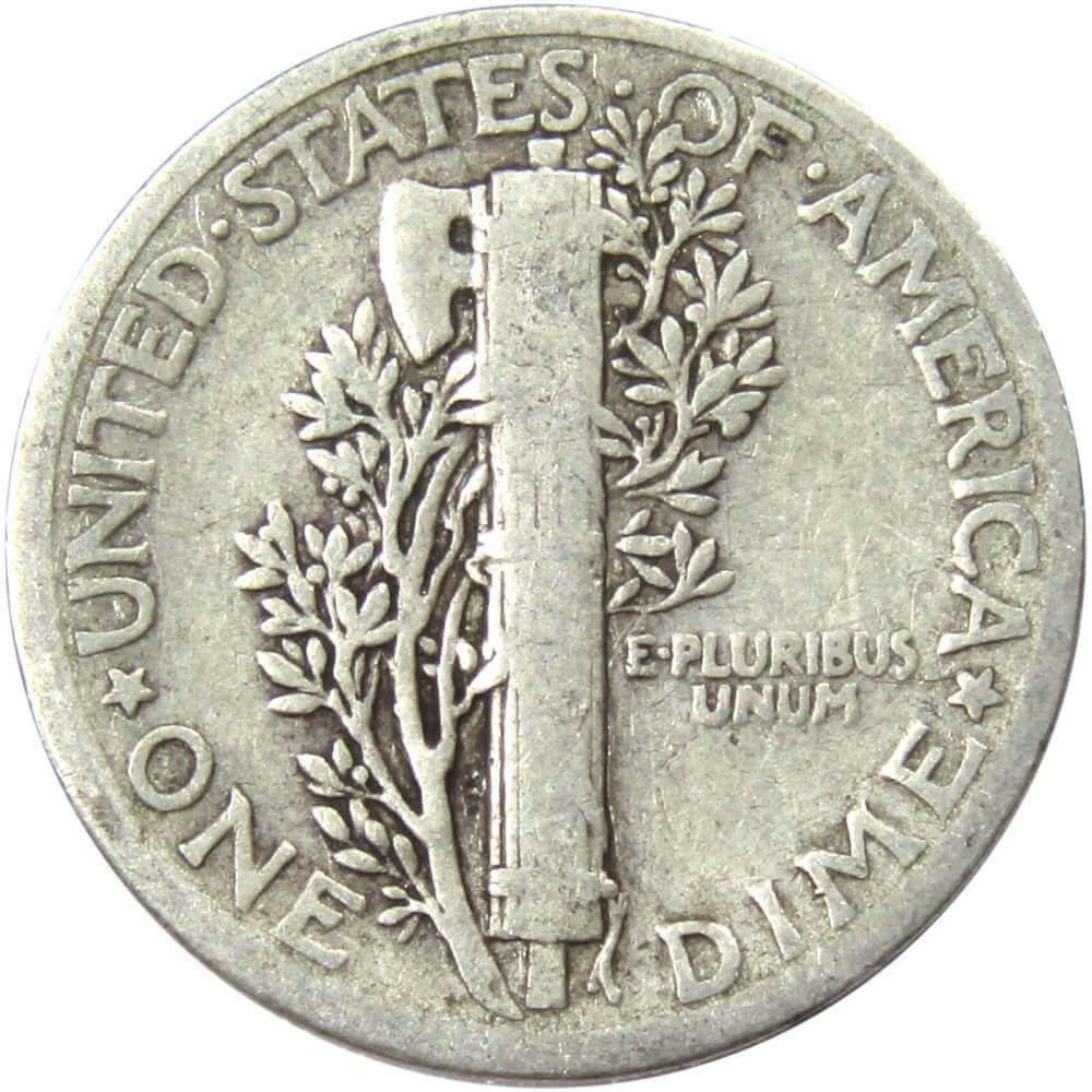 1926 Mercury Dime VG Very Good 90% Silver 10c US Coin Collectible