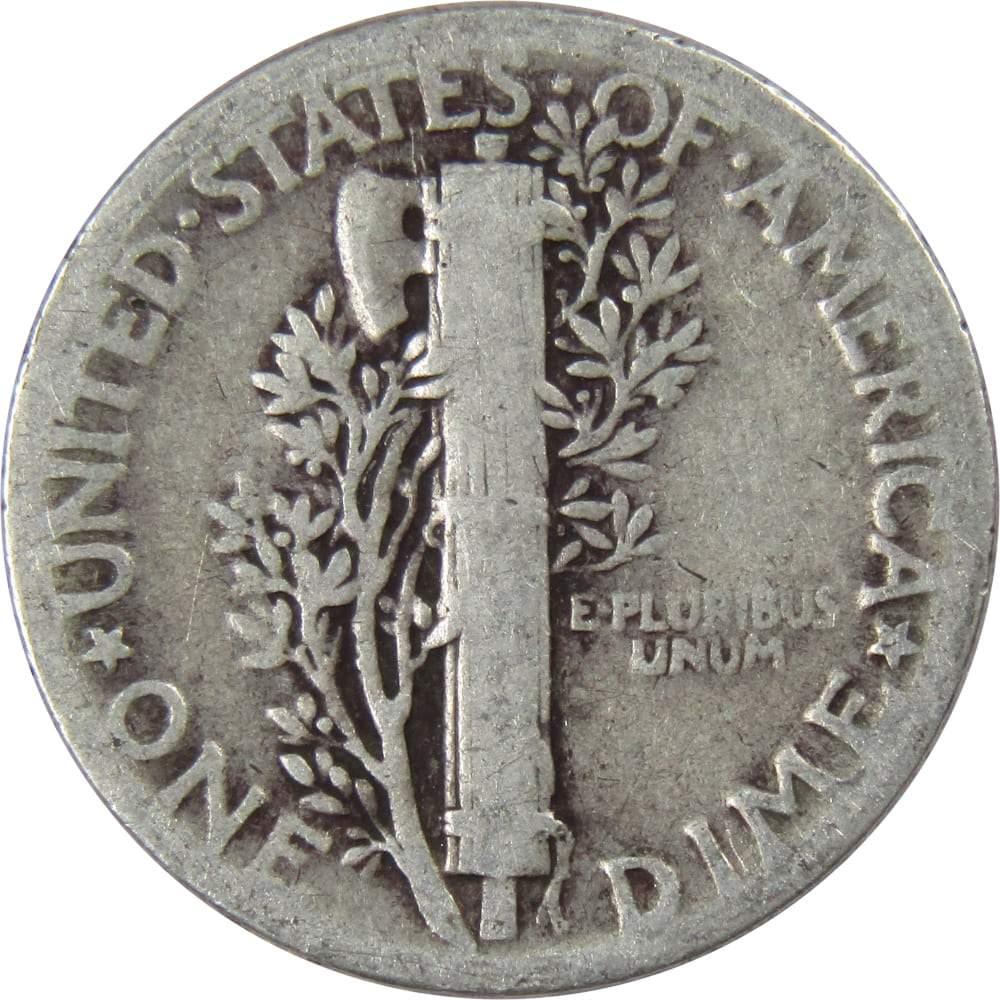 1929 Mercury Dime G Good 90% Silver 10c US Coin Collectible