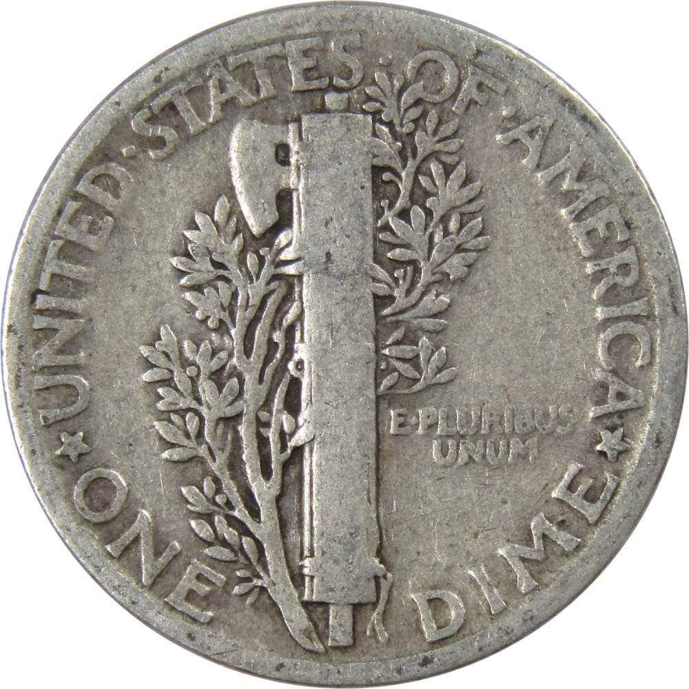 1930 Mercury Dime G Good 90% Silver 10c US Coin Collectible