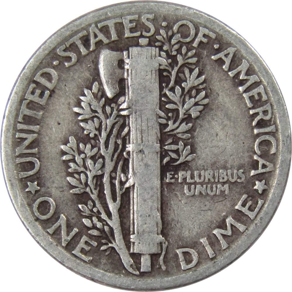 1930 Mercury Dime VG Very Good 90% Silver 10c US Coin Collectible