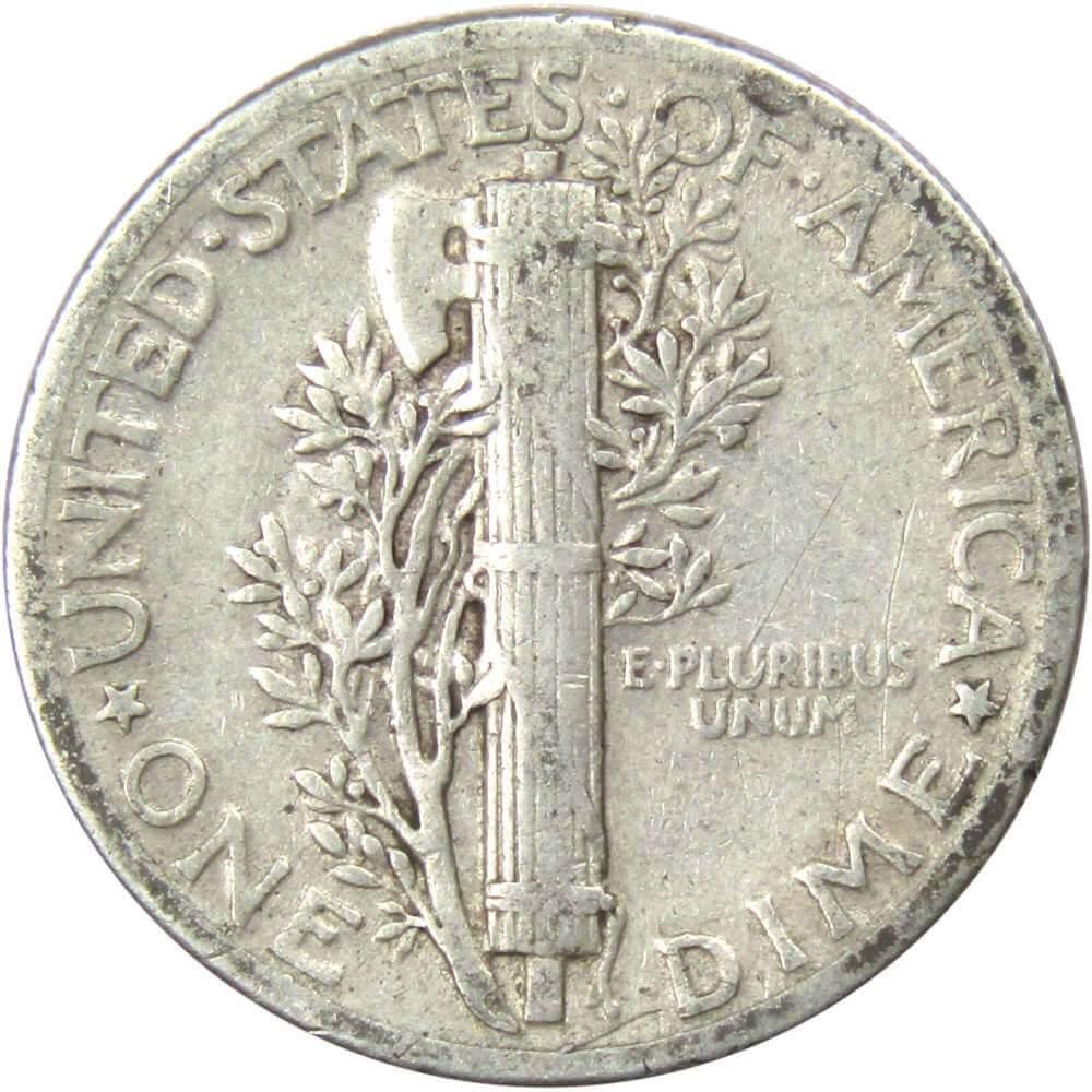 1935 Mercury Dime VF Very Fine 90% Silver 10c US Coin Collectible