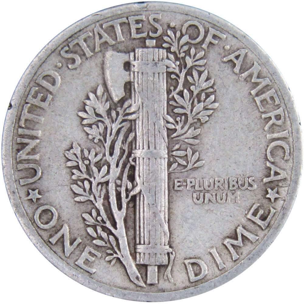 1938 Mercury Dime VF Very Fine 90% Silver 10c US Coin Collectible
