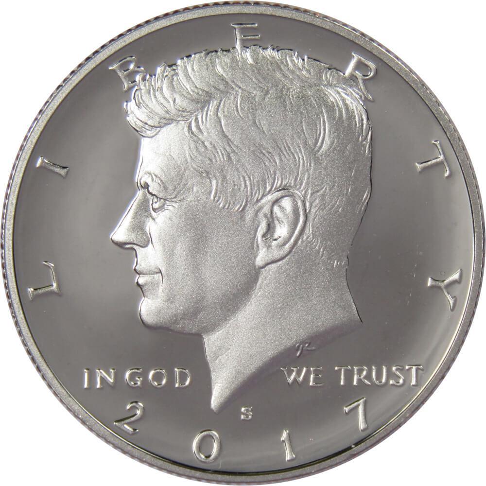 2017 S Kennedy Half Dollar Choice Proof Clad 50c US Coin Collectible