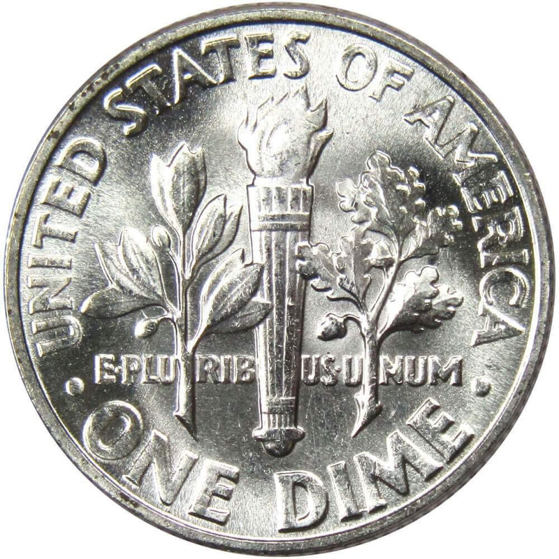 1946 Roosevelt Dime BU Uncirculated Mint State 90% Silver 10c US Coin - Roosevelt coin - Profile Coins &amp; Collectibles