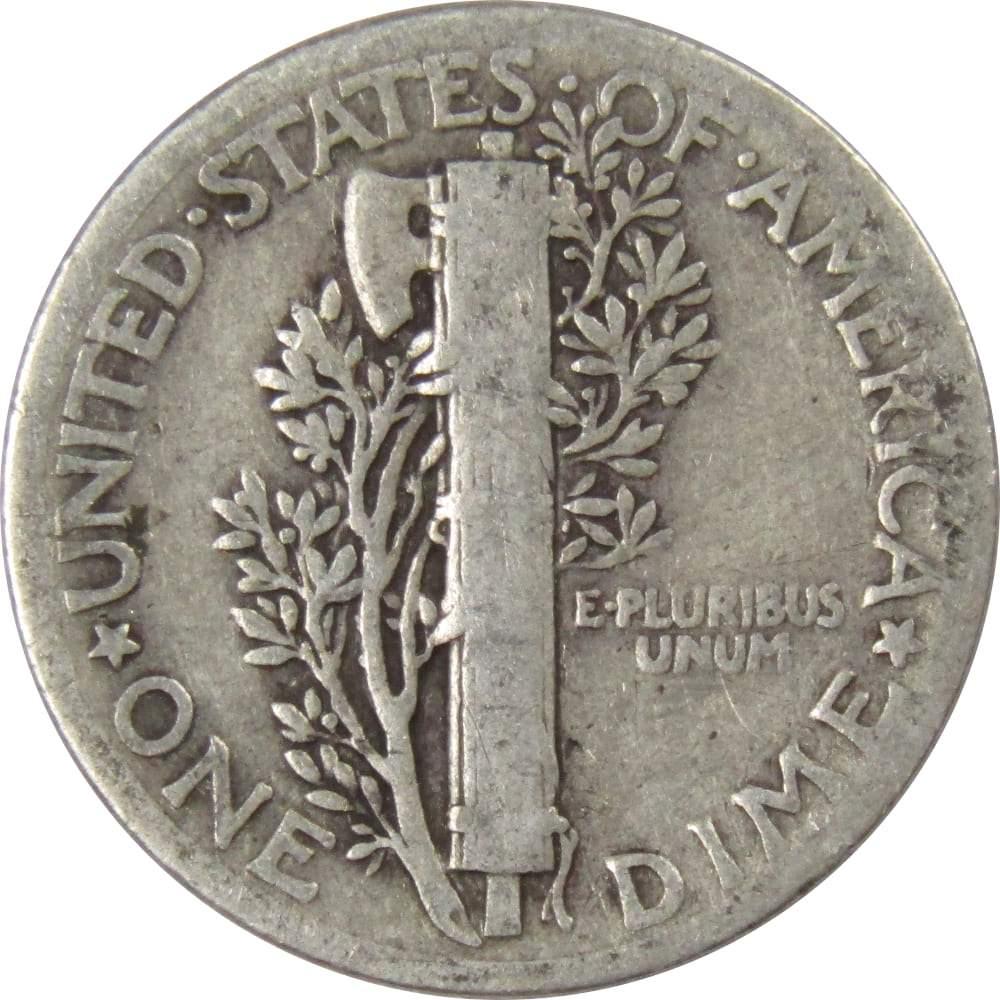 1939 Mercury Dime G Good 90% Silver 10c US Coin Collectible