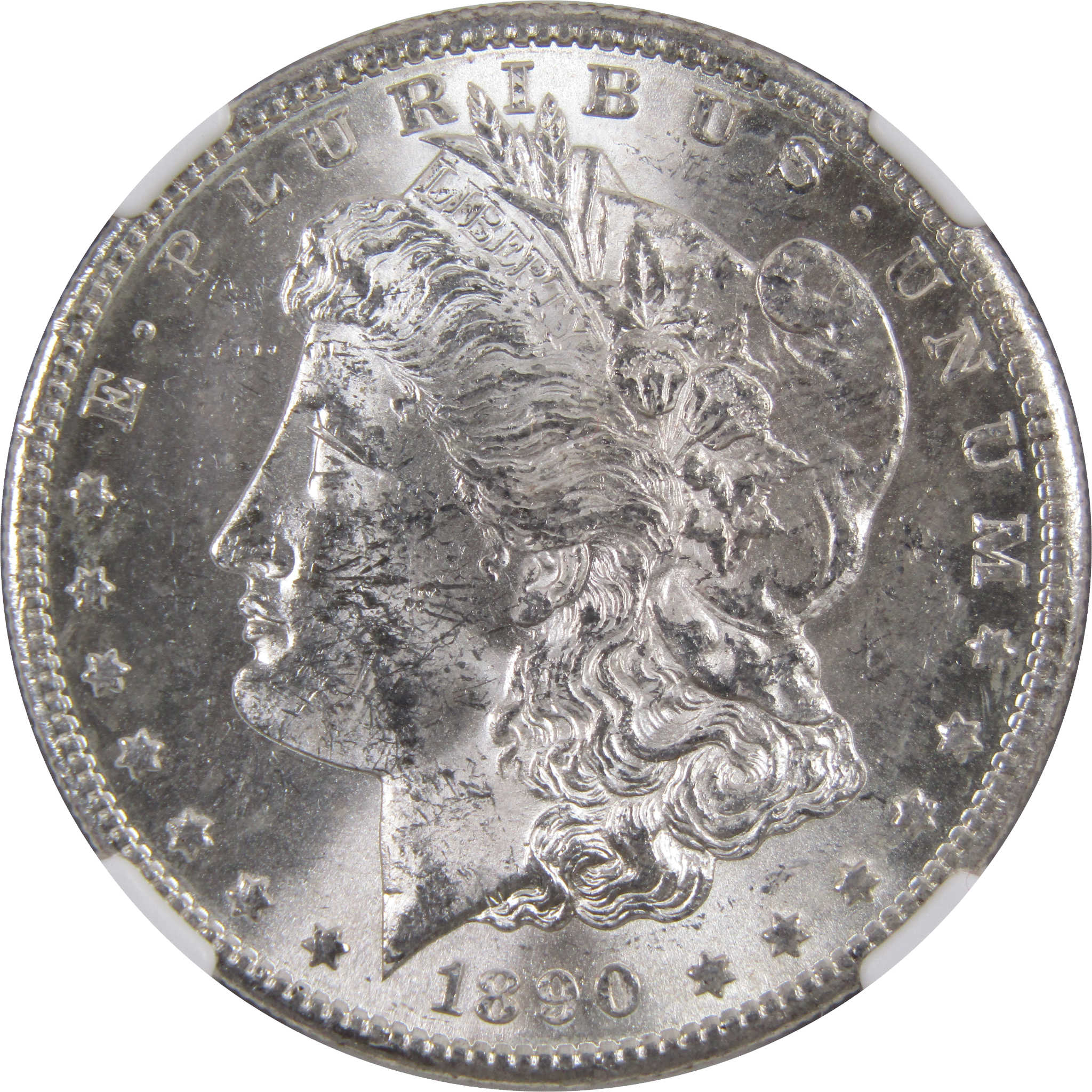 1890 S Morgan Dollar MS 61 NGC 90% Silver Uncirculated SKU:I3102 - Morgan coin - Morgan silver dollar - Morgan silver dollar for sale - Profile Coins &amp; Collectibles