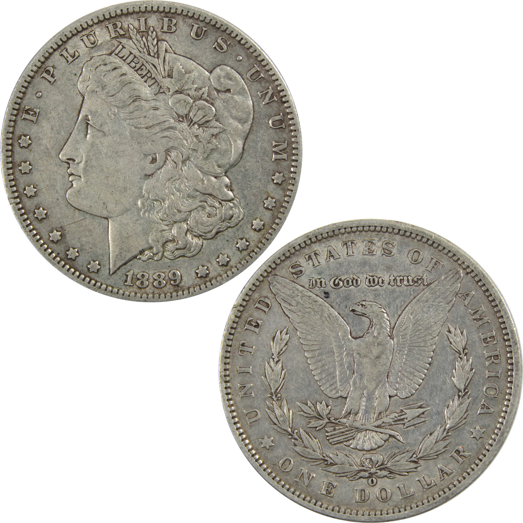 1889 O Morgan Dollar VF Very Fine 90% Silver $1 Coin SKU:I4846 - Morgan coin - Morgan silver dollar - Morgan silver dollar for sale - Profile Coins &amp; Collectibles