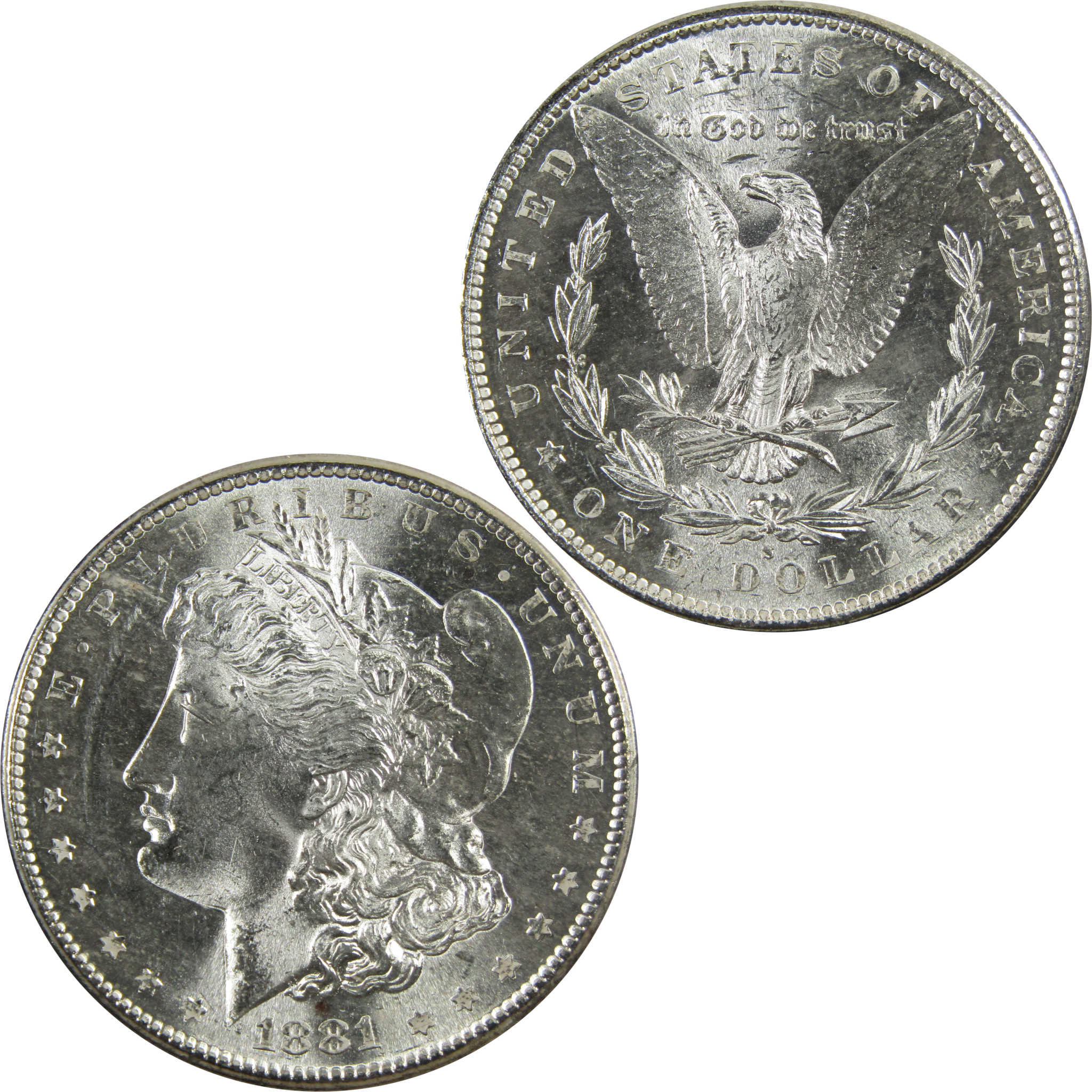 1881 S Morgan Dollar BU Uncirculated 90% Silver $1 Coin SKU:I5298 - Morgan coin - Morgan silver dollar - Morgan silver dollar for sale - Profile Coins &amp; Collectibles