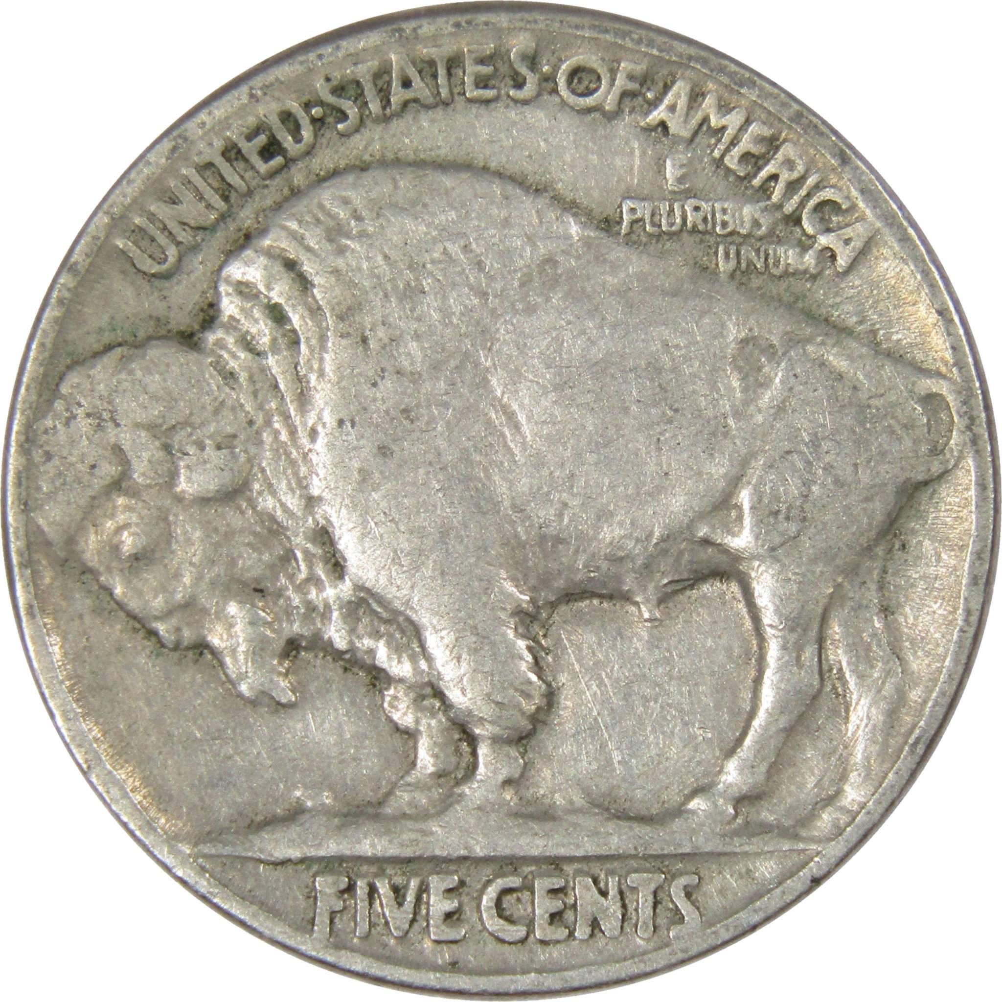 Indian Head Buffalo Nickel 5 Cent Piece F Fine Random Date 5c US Coin