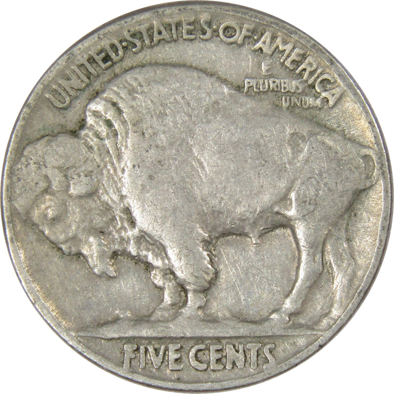 Indian Head Buffalo Nickel 5 Cent Piece F Fine Random Date 5c US Coin - Buffalo Nickels - Indian Head Nickel - Profile Coins &amp; Collectibles