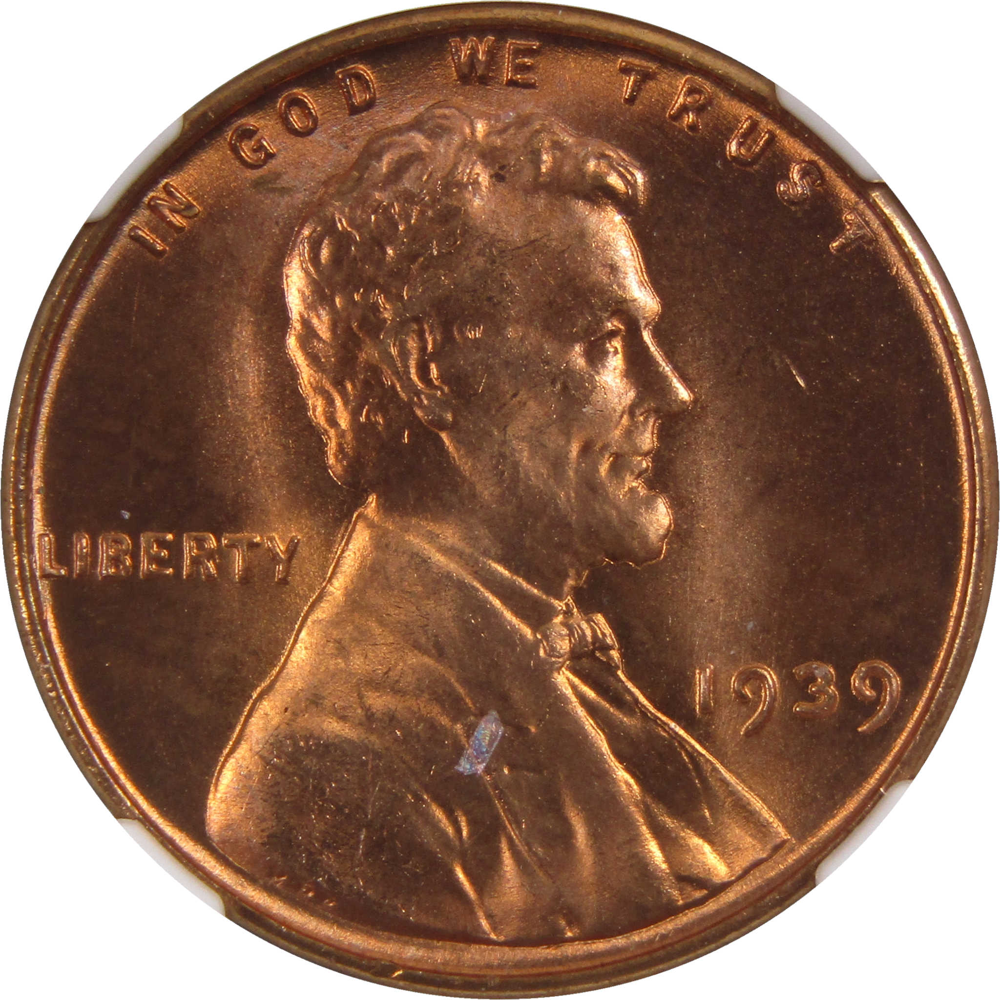 1939 Lincoln Wheat Cent MS 67 RD NGC Penny 1c Uncirculated SKU:I3132