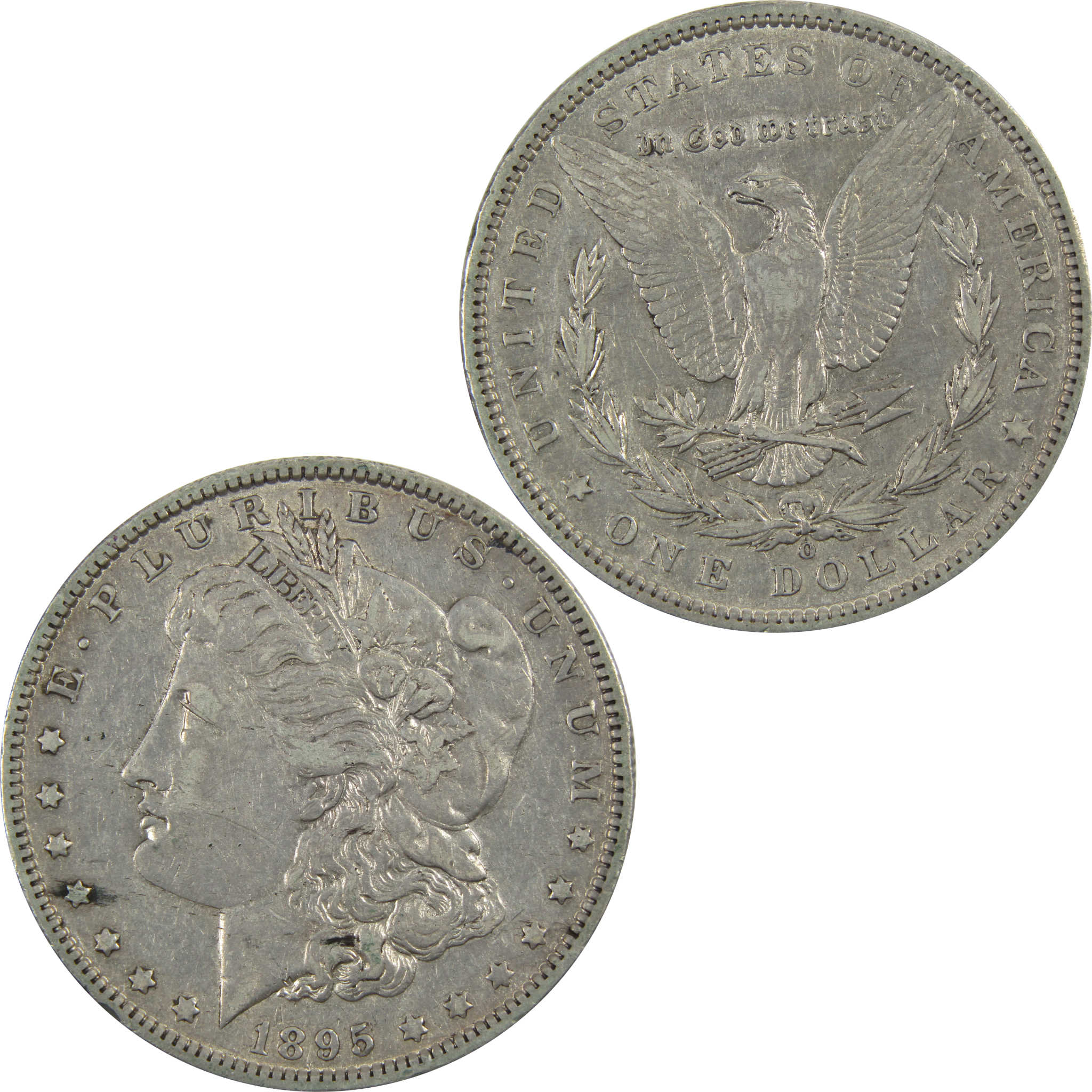 1895 O Morgan Dollar XF EF Extremely Fine 90% Silver $1 Coin SKU:I4835 - Morgan coin - Morgan silver dollar - Morgan silver dollar for sale - Profile Coins &amp; Collectibles