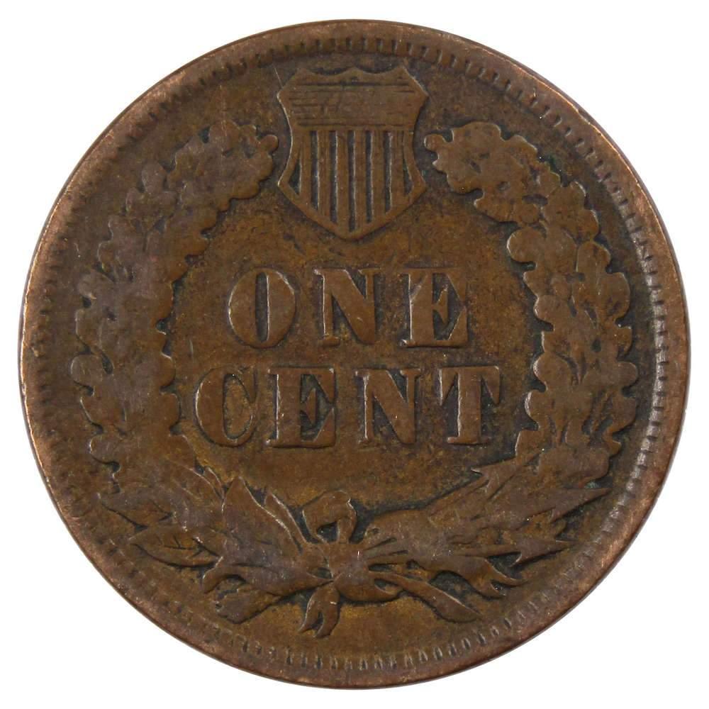 1900 Indian Head Cent AG About Good Bronze Penny 1c Coin Collectible