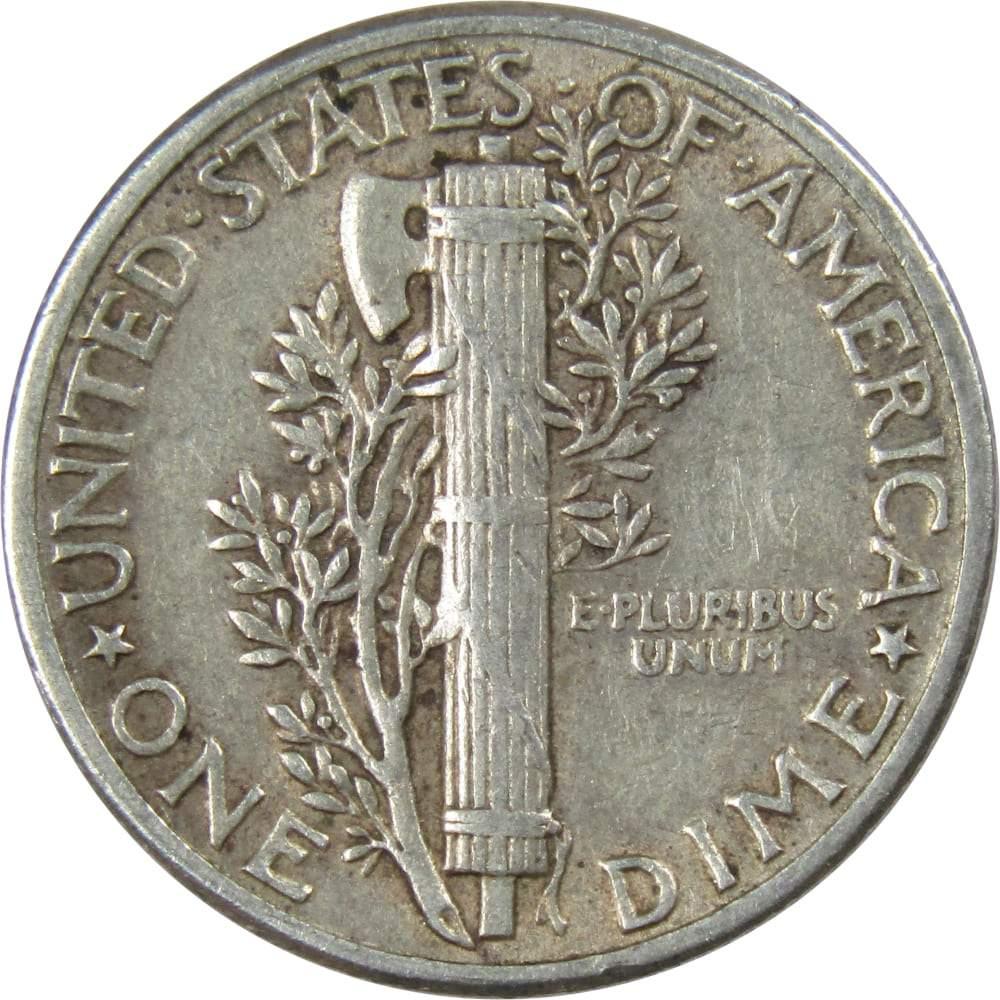 1945 Mercury Dime VF Very Fine 90% Silver 10c US Coin Collectible