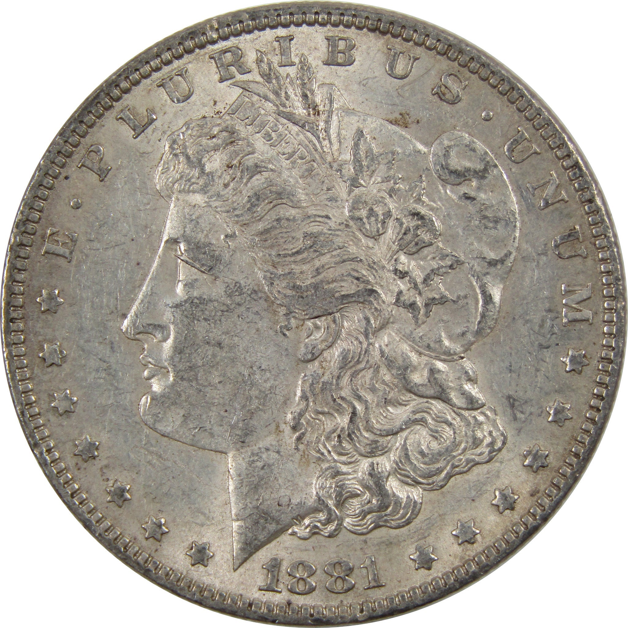 1881 Morgan Dollar AU About Uncirculated 90% Silver $1 Coin SKU:I5458 - Morgan coin - Morgan silver dollar - Morgan silver dollar for sale - Profile Coins &amp; Collectibles
