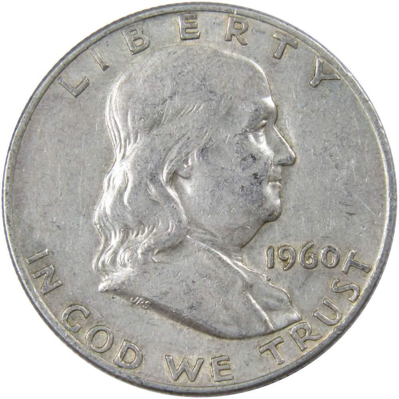 1960 D Franklin Half Dollar XF EF Extremely Fine 90% Silver 50c US Coin - Franklin Half Dollar - Franklin half dollars - Franklin coins - Profile Coins &amp; Collectibles