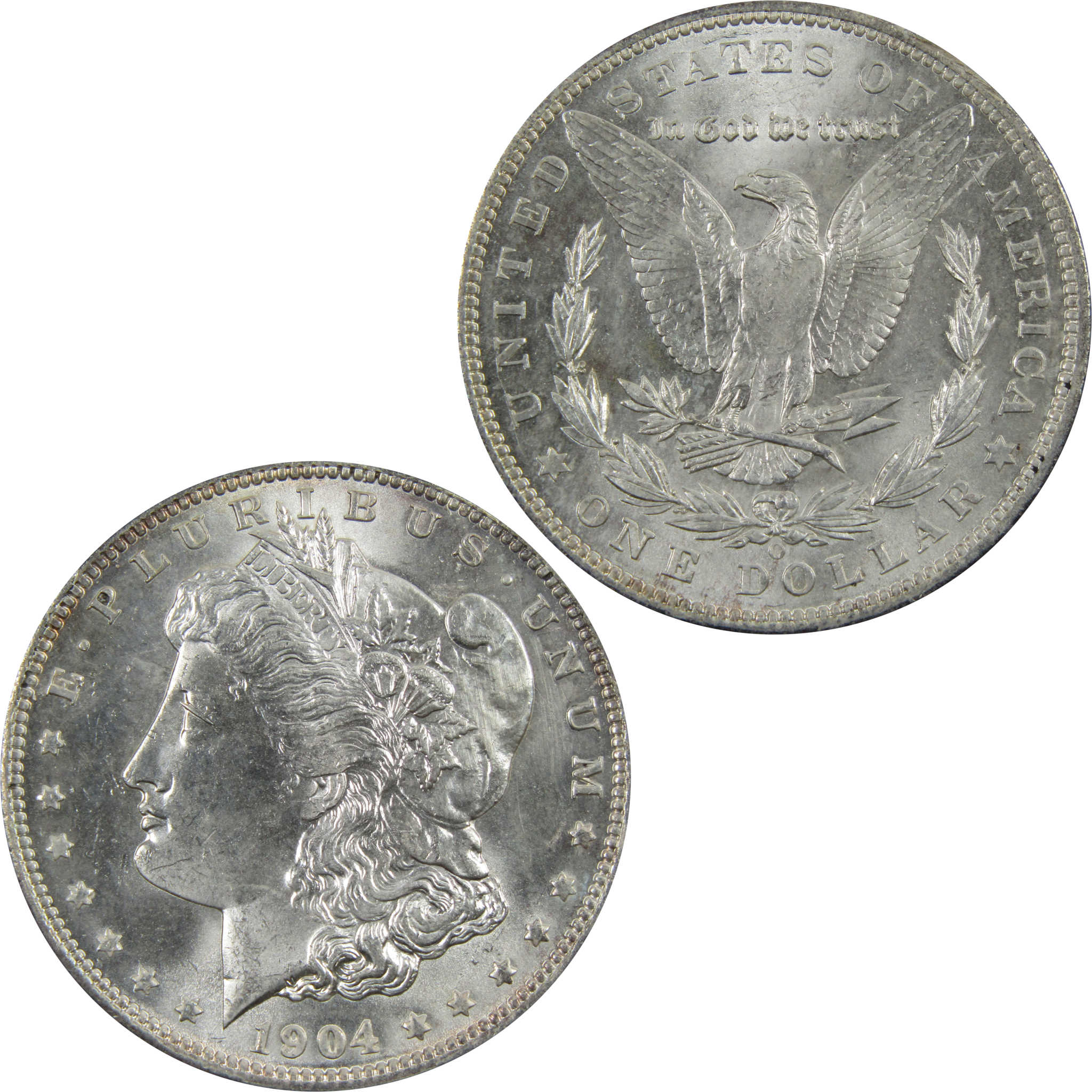 1904 O Morgan Dollar BU Uncirculated 90% Silver $1 Coin SKU:I4853 - Morgan coin - Morgan silver dollar - Morgan silver dollar for sale - Profile Coins &amp; Collectibles