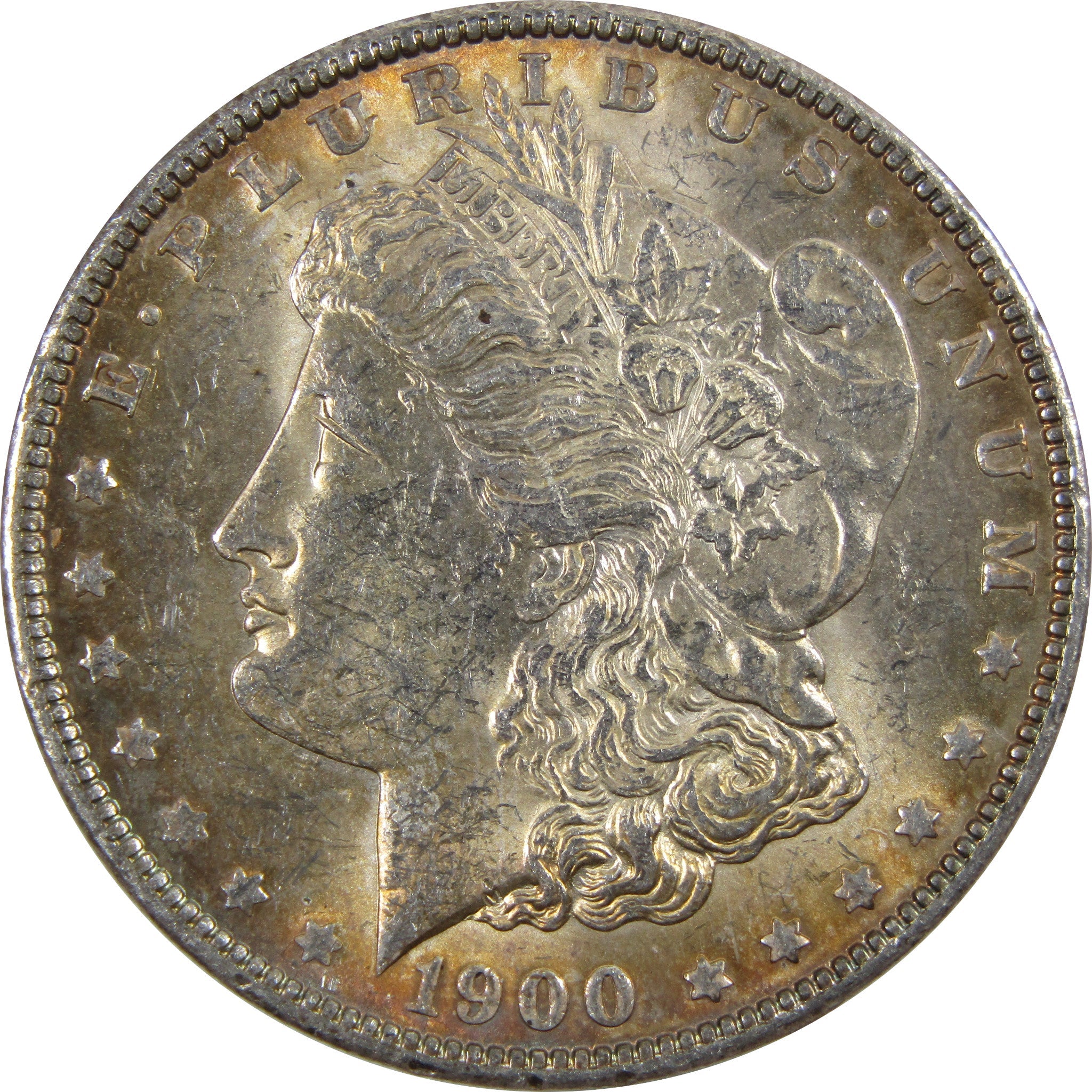 1900 Morgan Dollar AU About Uncirculated 90% Silver $1 Coin SKU:I5529 - Morgan coin - Morgan silver dollar - Morgan silver dollar for sale - Profile Coins &amp; Collectibles