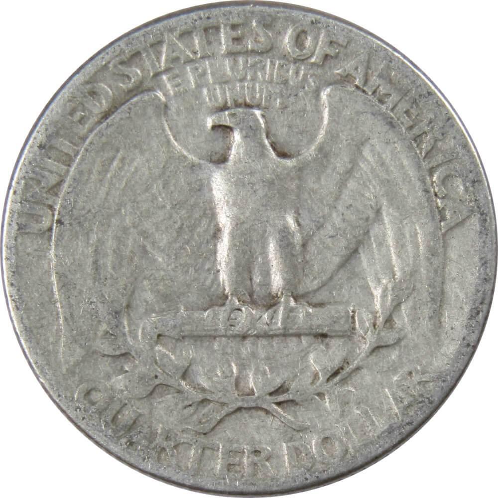 1942 Washington Quarter AG About Good 90% Silver 25c US Coin Collectible