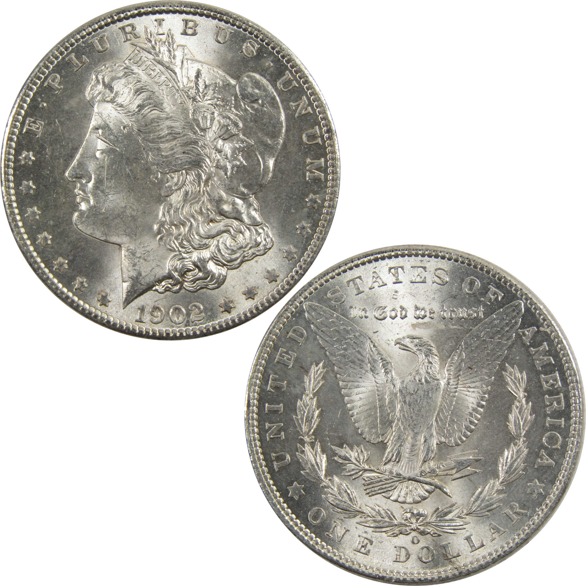 1902 O Morgan Dollar BU Uncirculated 90% Silver $1 Coin SKU:I5200 - Morgan coin - Morgan silver dollar - Morgan silver dollar for sale - Profile Coins &amp; Collectibles