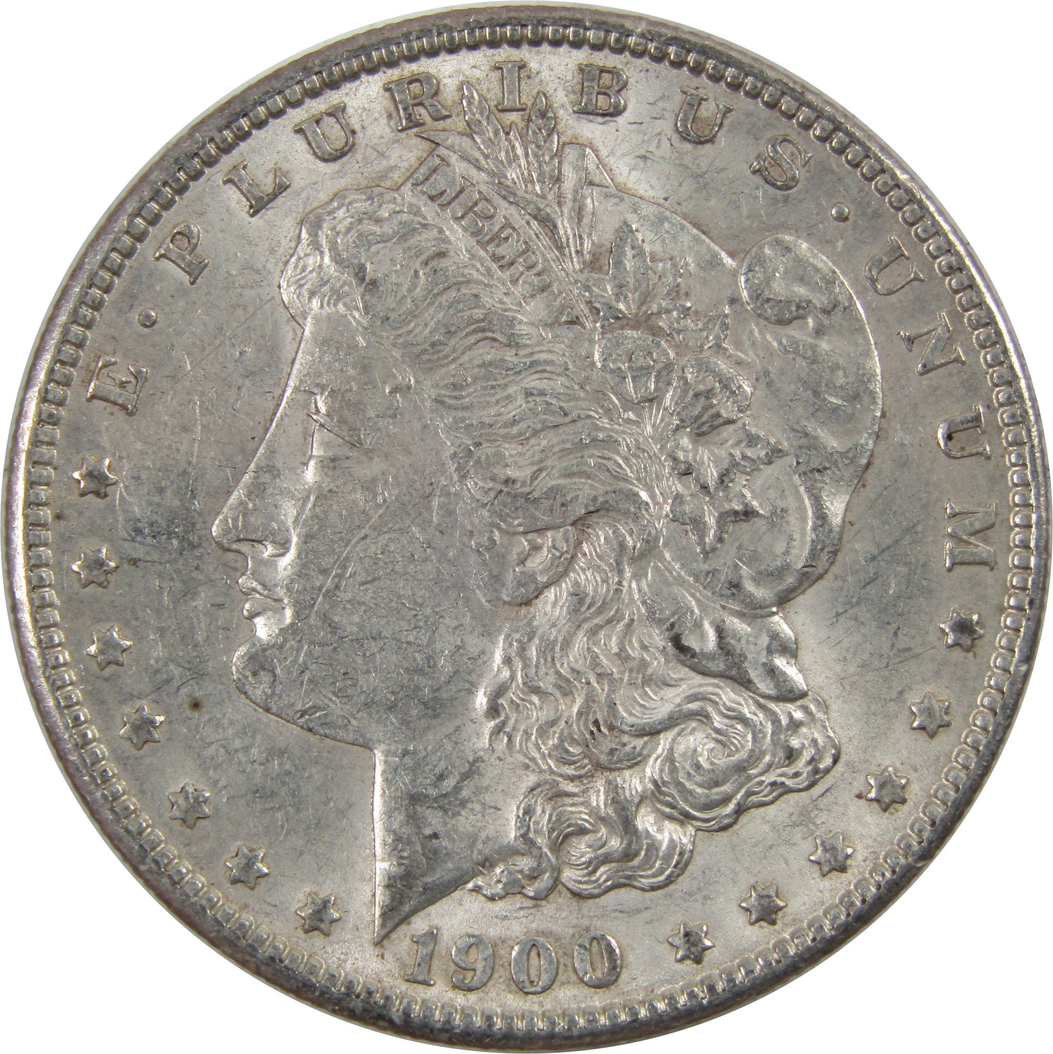 1900 Morgan Dollar AU About Uncirculated 90% Silver $1 Coin SKU:I5512 - Morgan coin - Morgan silver dollar - Morgan silver dollar for sale - Profile Coins &amp; Collectibles