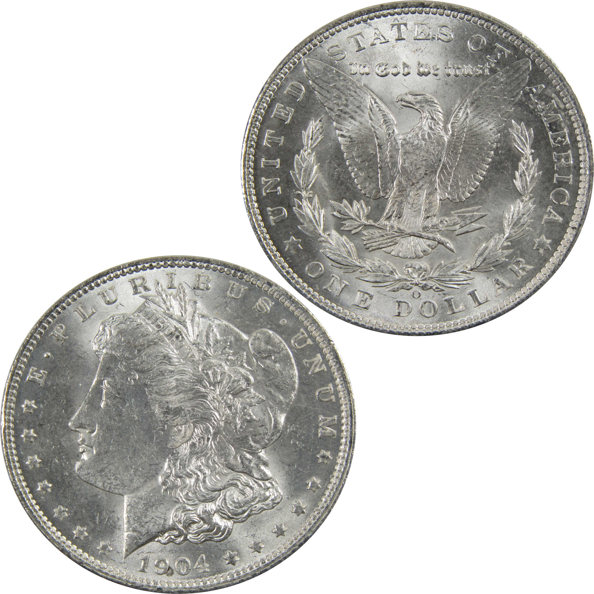 1904 O Morgan Dollar BU Uncirculated 90% Silver $1 Coin SKU:I5295 - Morgan coin - Morgan silver dollar - Morgan silver dollar for sale - Profile Coins &amp; Collectibles