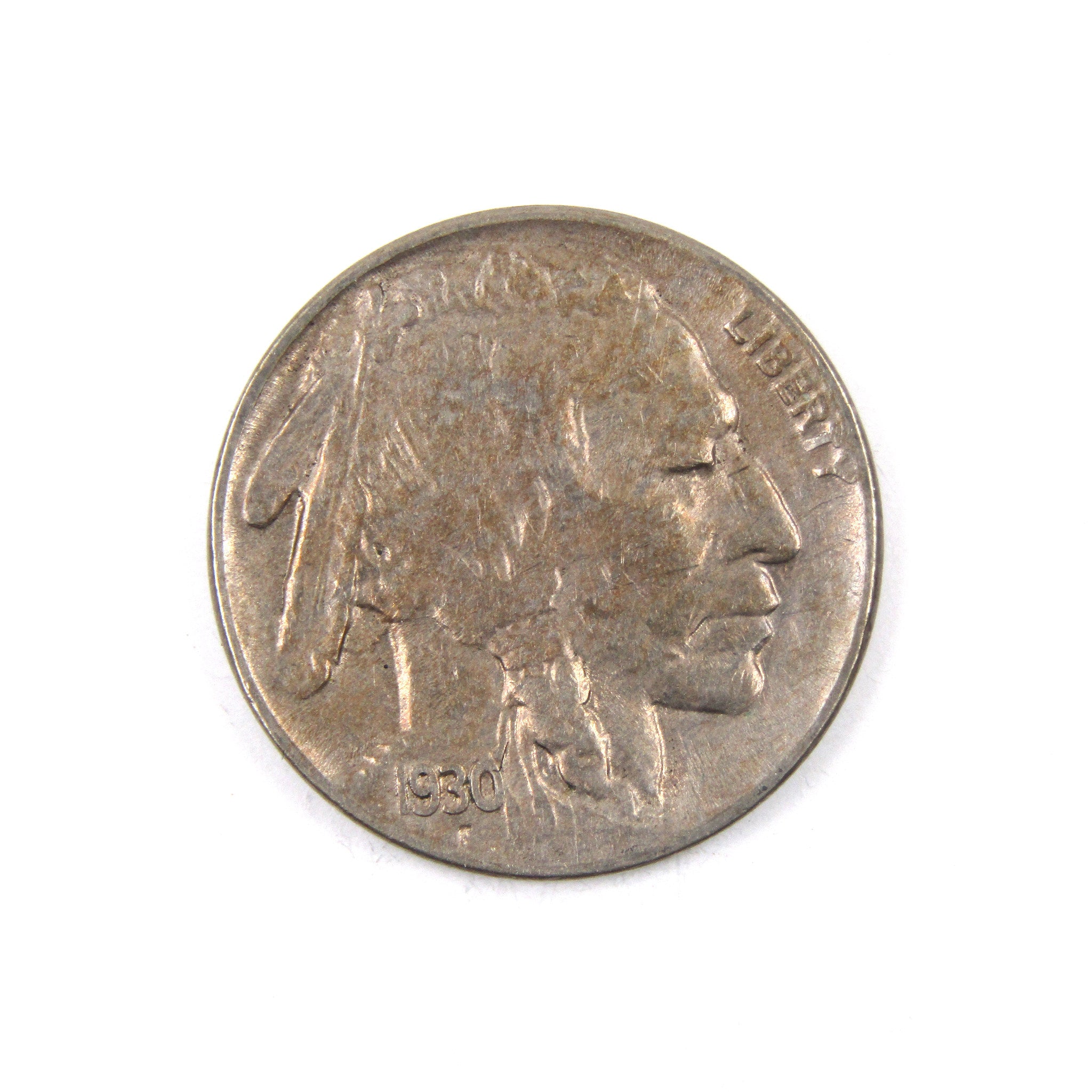 1930 S Indian Head Buffalo Nickel AU About Uncirculated SKU:CPC1716